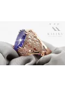 Alexandrite Original Vintage 14K Rose Gold Ring Vintage style vrc074r